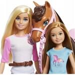 Barbie i Stacie z koniem GXD652