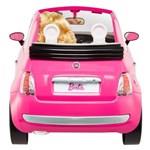 Samochód Barbie Fiat 500 i lalka2