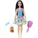 Barbie Pierwsza lalka Barbie + lis HLL18-HLL22 1