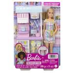 Mattel Barbie Herný set predavač zmrzliny blondínka1