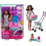 Barbie Skipper Club Zestaw wózek dla opiekunki HHB684