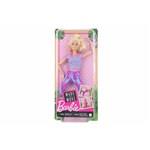 Barbie In Motion GXF04 - Blondynka w fioletowym topie5