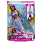 Mattel Barbie Blikajúca morská panna Brunetka1