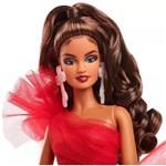  Mattel Barbie Signature Vánoční hnědovláska 2024 HRM637