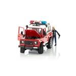 BRUDER 2596 LAND ROVER FIREFIGHTER z figurką1