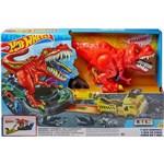 Herní set Hot Wheels City T-Rex řádí3