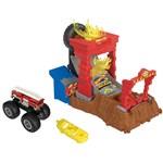 Mattel Hot Weels Monster Trucks Arena: Racing Challenge Game Set Fire HNB871