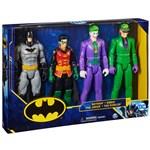 Duży zestaw 4 w 1 DC Comics Batman, Robin, Joker, Człowiek Zagadka 30 cm1