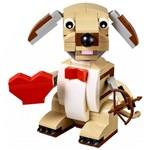 Lego 40201 Valentines Cupid Dog1