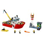 LEGO City 60109 Hasičský člun1