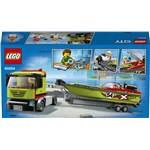 Lego City 60254 Transport łodzią wyścigową3