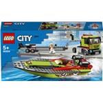 Lego City 60254 Transport łodzią wyścigową1