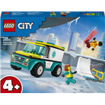 LEGO® City 60403 Ambulans i snowboardzista2