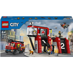 LEGO City 60414 Hasičská stanica s hasičským vozidlom2