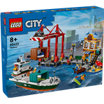 LEGO® City 60422 Port ze statkiem towarowym2