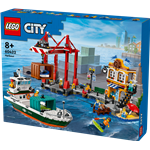 LEGO® City 60422 Port ze statkiem towarowym3