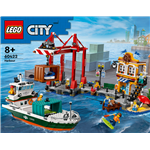 LEGO® City 60422 Port ze statkiem towarowym4