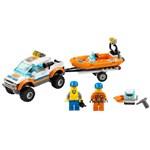 LEGO City 60012 Džíp 4x4 a potápěčský člun1