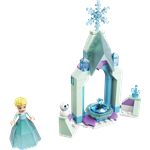 LEGO Disney Kraina Lodu 43199 Elsa i dziedziniec zamkowy2