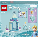 LEGO Disney Kraina Lodu 43199 Elsa i dziedziniec zamkowy3