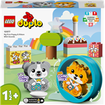 LEGO DUPLO 10977 Moje pierwsze dźwięki szczeniaka i kociaka2