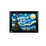 LEGO Ideas 21333 Vincent van Gogh Hvězdná noc2