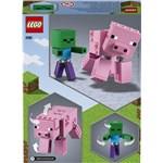 Lego Minecraft 21157 Velká figurka: Prase s malou zombie3