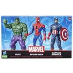 Avengers Avengers - Zestaw 3 figurek 24cm - Hulk Spiderman Kapitan Ameryka. 2