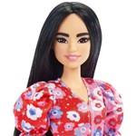 Mattel Barbie Fashionista Kvetinové šaty3