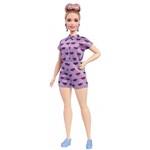 Mattel Barbie Fashionistas Lavendar Kiss Curvy Doll 1