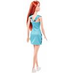 Mattel Barbie Happy Modern Dresses-Blue Dress - Redhead Doll1