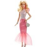 Mattel Barbie Večerní šaty - blond DGY702