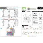 3D puzzle METAL EARTH Premium Series: Star Wars TIE Fighter4