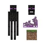 Minecraft FIGURKA KOLEKCJONERSKA DIAMENTOWY POZIOM - ENDERMAN1