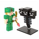 Minecraft dwukolorowe figurki ALEX vs Wither 8 cm1