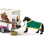 Pick-up z przyczepą i koniem Schleich 423462