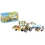 Playmobil 71442 Traktor s prívesom a nádržou na vodu1