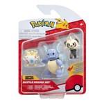 Pokemon Battle Figure set Togepi, Wartortle, Pancham2