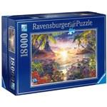 Puzzle RAVENSBURGER 18000 dielikov - D.Penfound Západ slnka v raji1