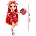 MGA Rainbow High Cheer cheerleaderka lalka Ruby Anderson 28 cm4