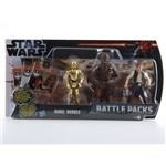 Zestaw 3 figurek Star Wars z kartami - Han Solo C3PO Chewbacca1