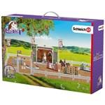 Schleich 42338 Duży parkowy tor wyścigowy z końmi4