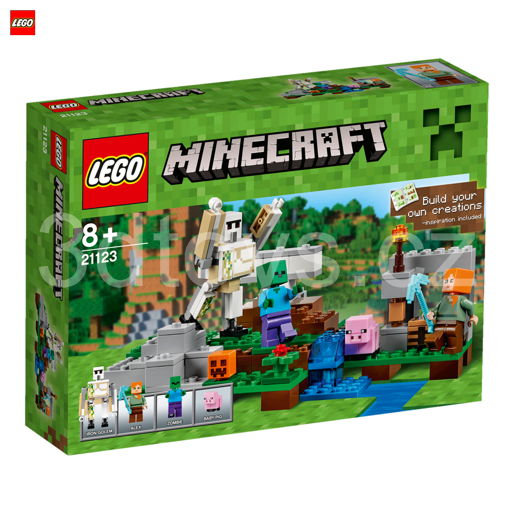 LEGO Minecraft 21123 Železný Golem The Iron Golem 