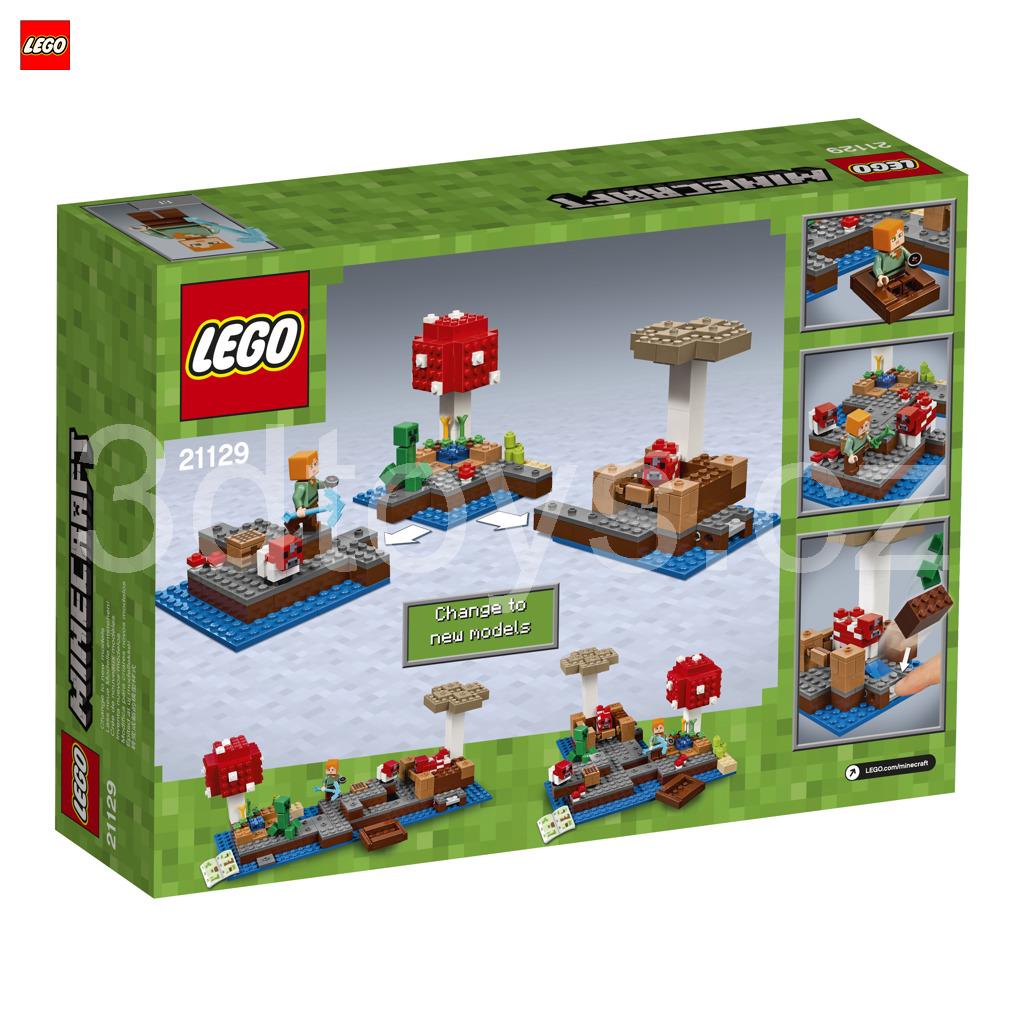 LEGO Minecraft 21129 Ostrov hub - internetový obchod s 